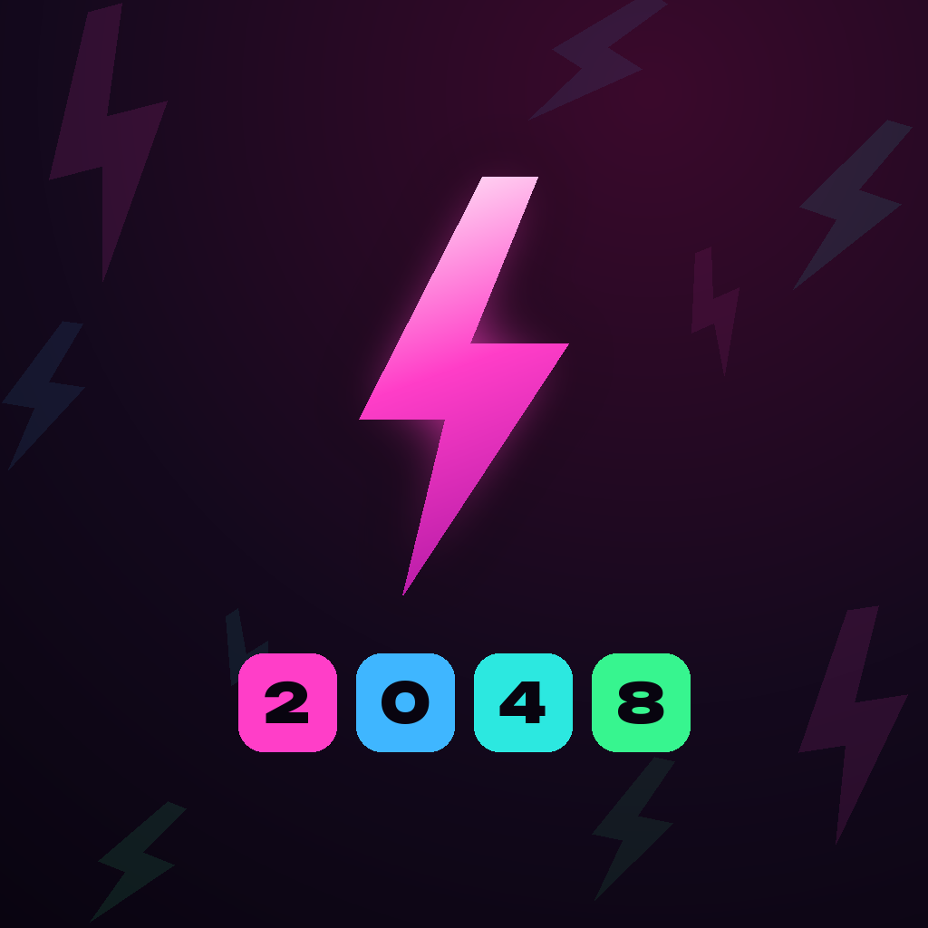 Иконка 2048 NEON